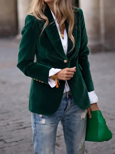 Savannah - Timeless Velvet Blazer