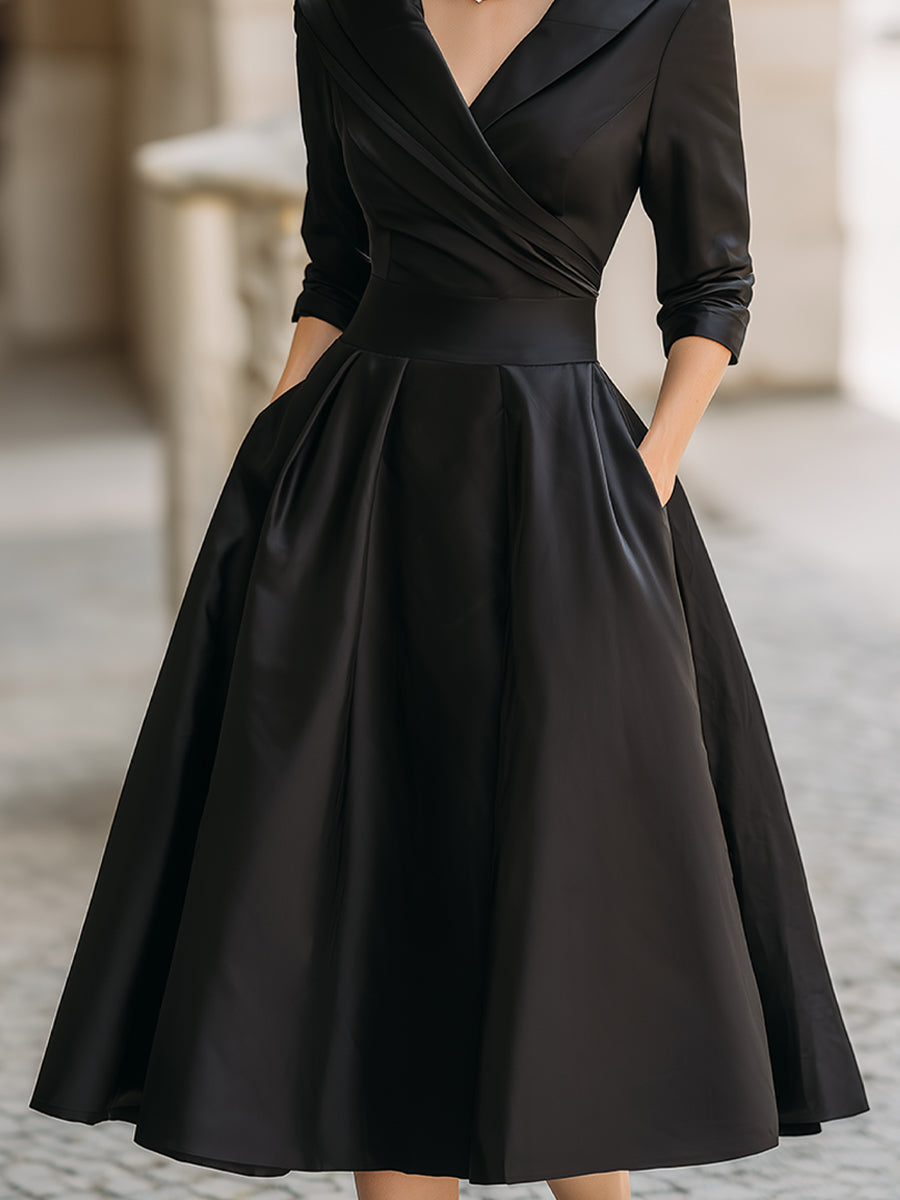 Dona - Elegant Midi Dress