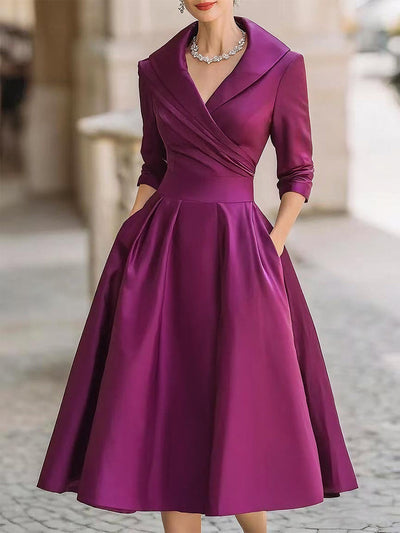 Dona - Elegant Midi Dress