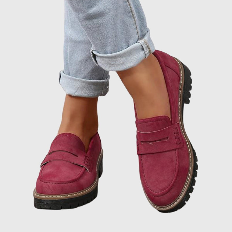 Destiny - Chic Suede Loafers