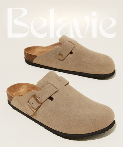 Belavie - Premium Suede Clogs