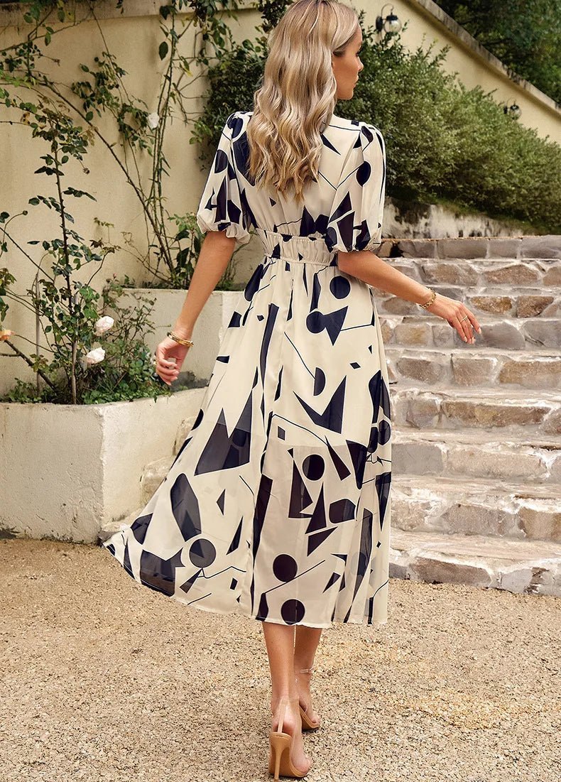 Allison - Timeless Floral Midi Dress