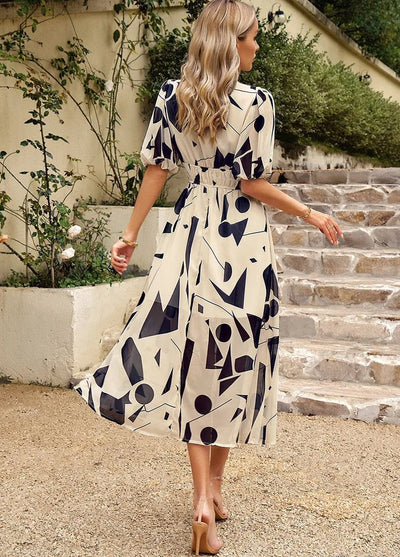 Allison - Timeless Floral Midi Dress