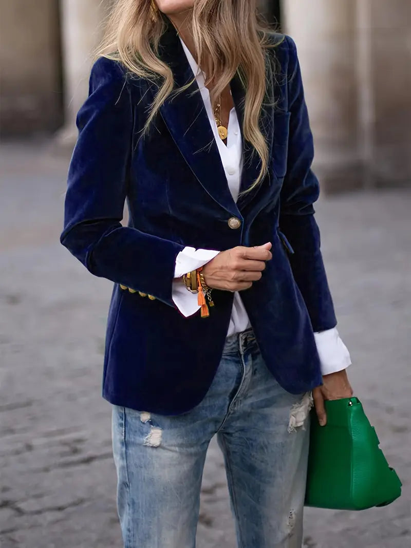 Savannah - Timeless Velvet Blazer