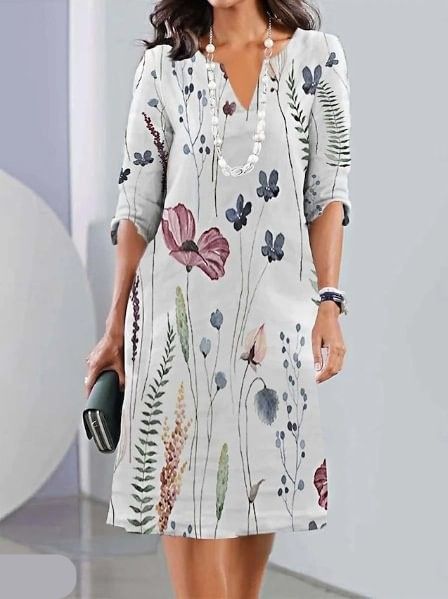Eleanor - Effortless Floral Tunic
