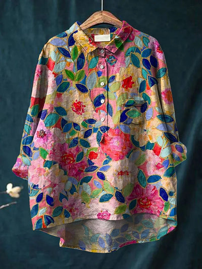 Clarano - Whimsical Print Blouse
