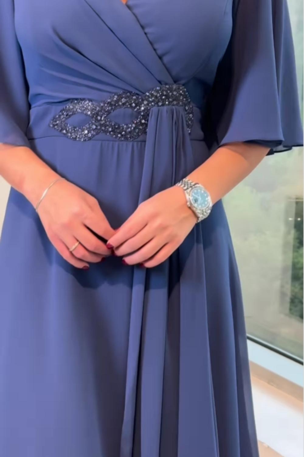 Siena - Elegant Chiffon Maxi Dress