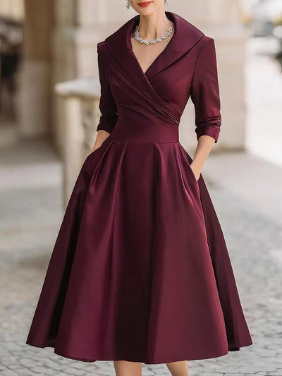 Dona - Elegant Midi Dress