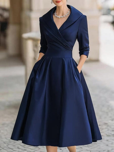 Dona - Elegant Midi Dress