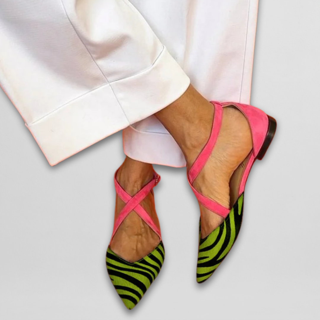 Fenna - Stylish Strappy Ballerinas