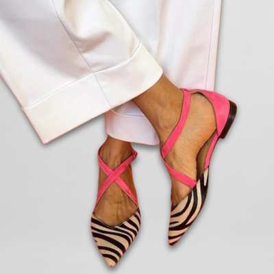 Fenna - Stylish Strappy Ballerinas