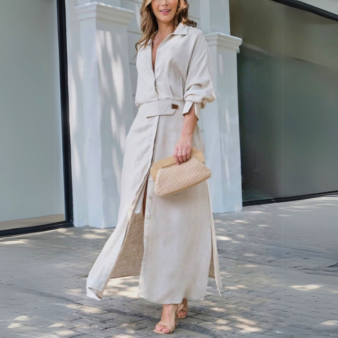 Jeanette - Elegant Summer Maxi Dress