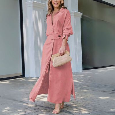 Jeanette - Elegant Summer Maxi Dress