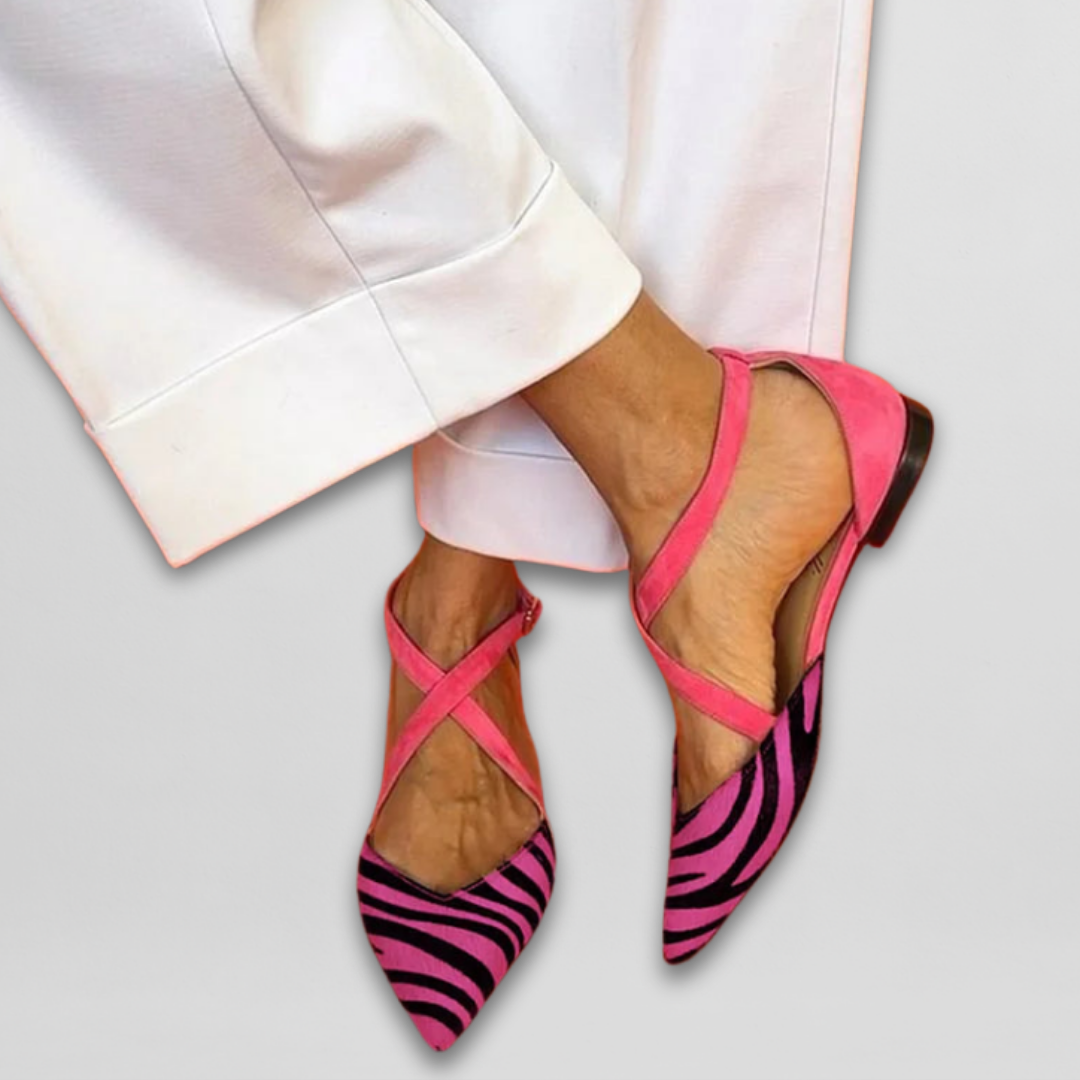 Fenna - Stylish Strappy Ballerinas