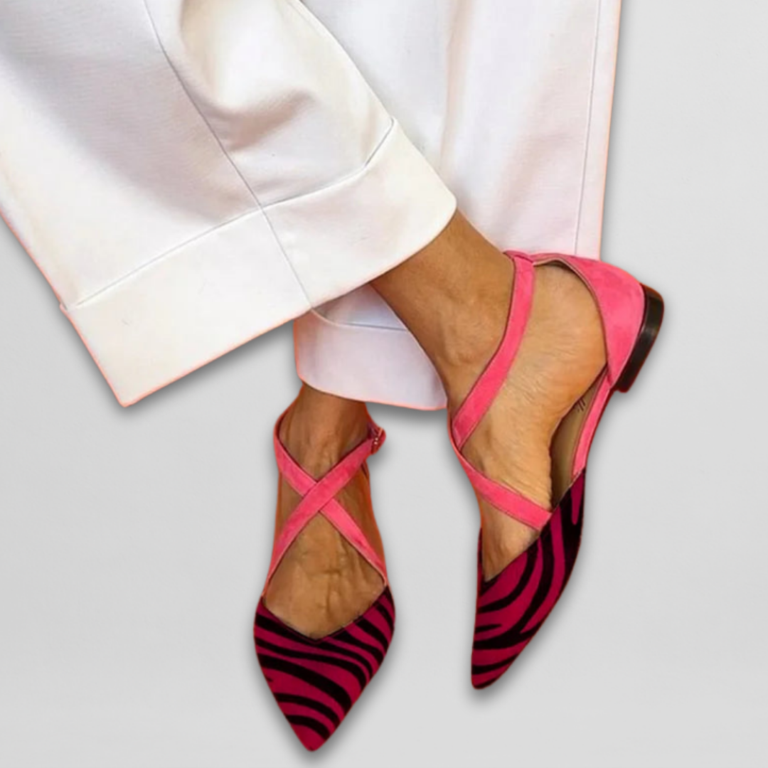 Fenna - Stylish Strappy Ballerinas