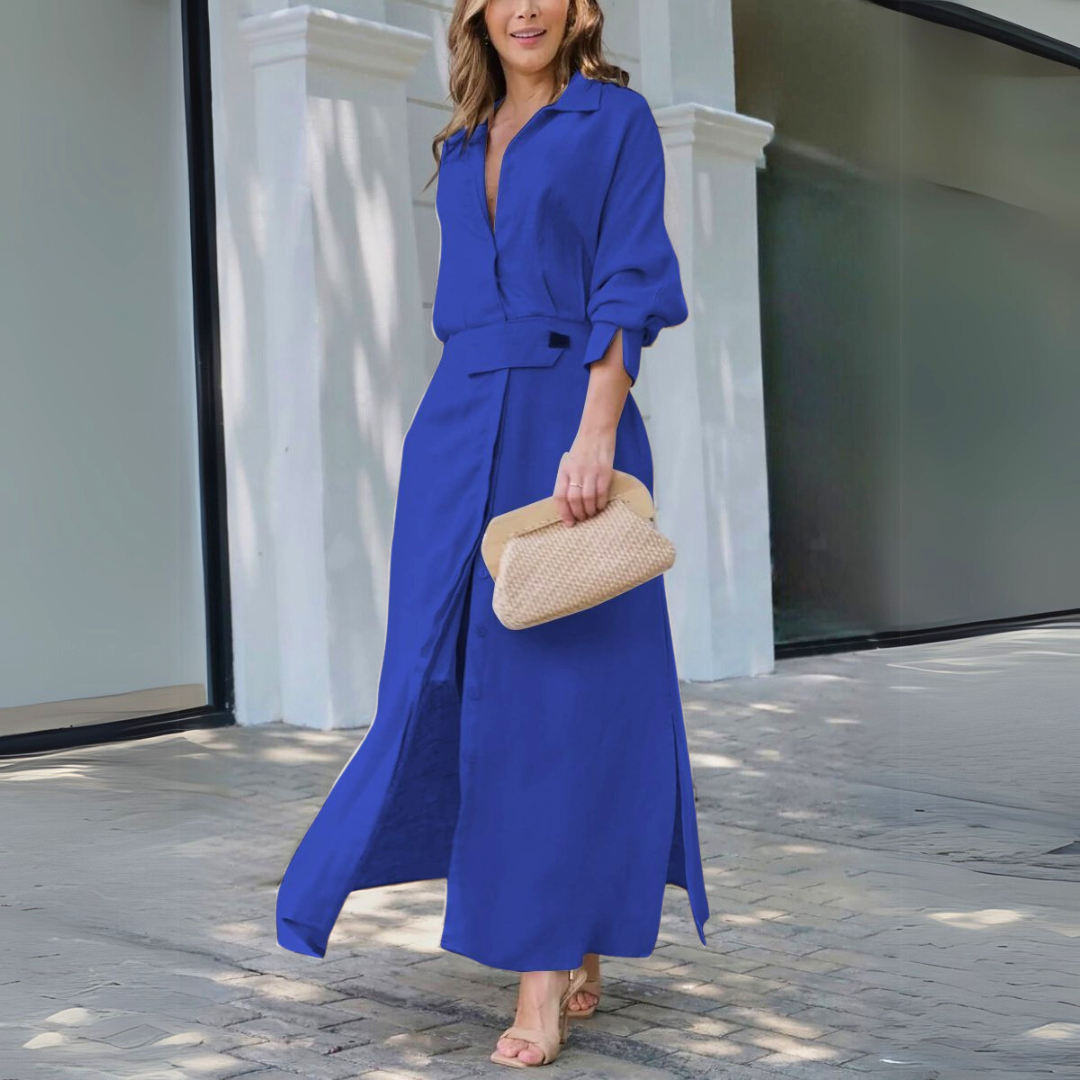 Jeanette - Elegant Summer Maxi Dress
