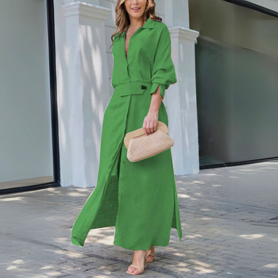 Jeanette - Elegant Summer Maxi Dress