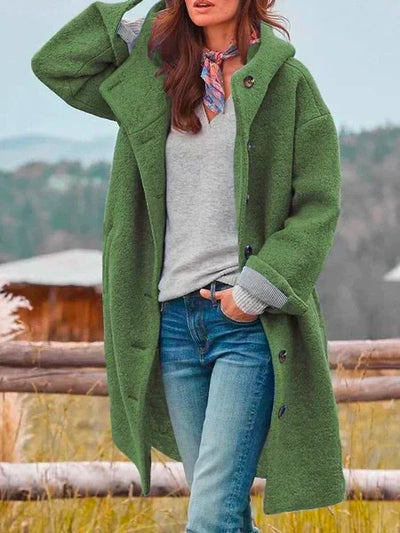 Meryl - Comfy Cotton Blend Coat