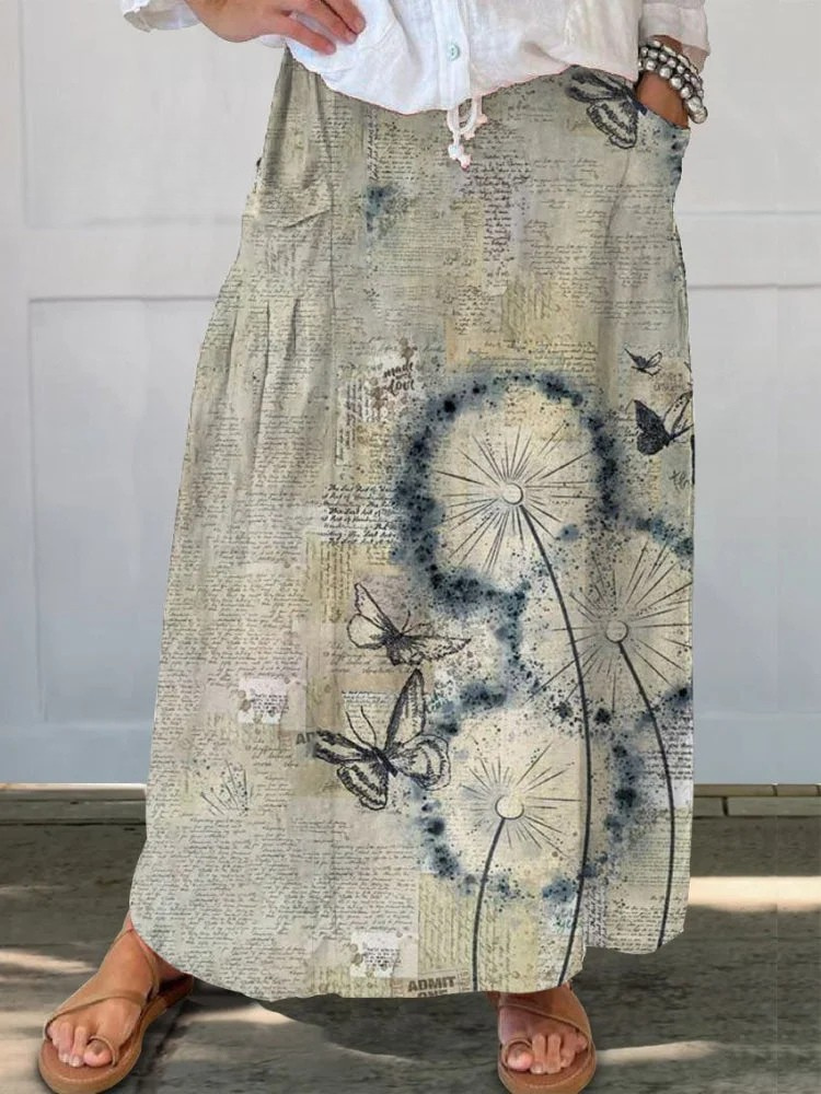 Meadow - Breezy Floral Skirt