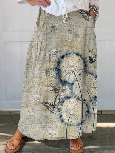 Meadow - Breezy Floral Skirt