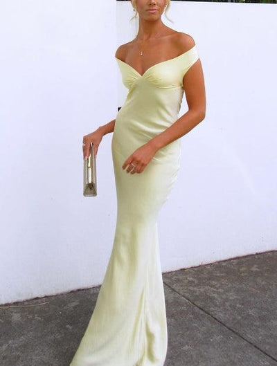 Isla - Sexy Off-Shoulder Gown