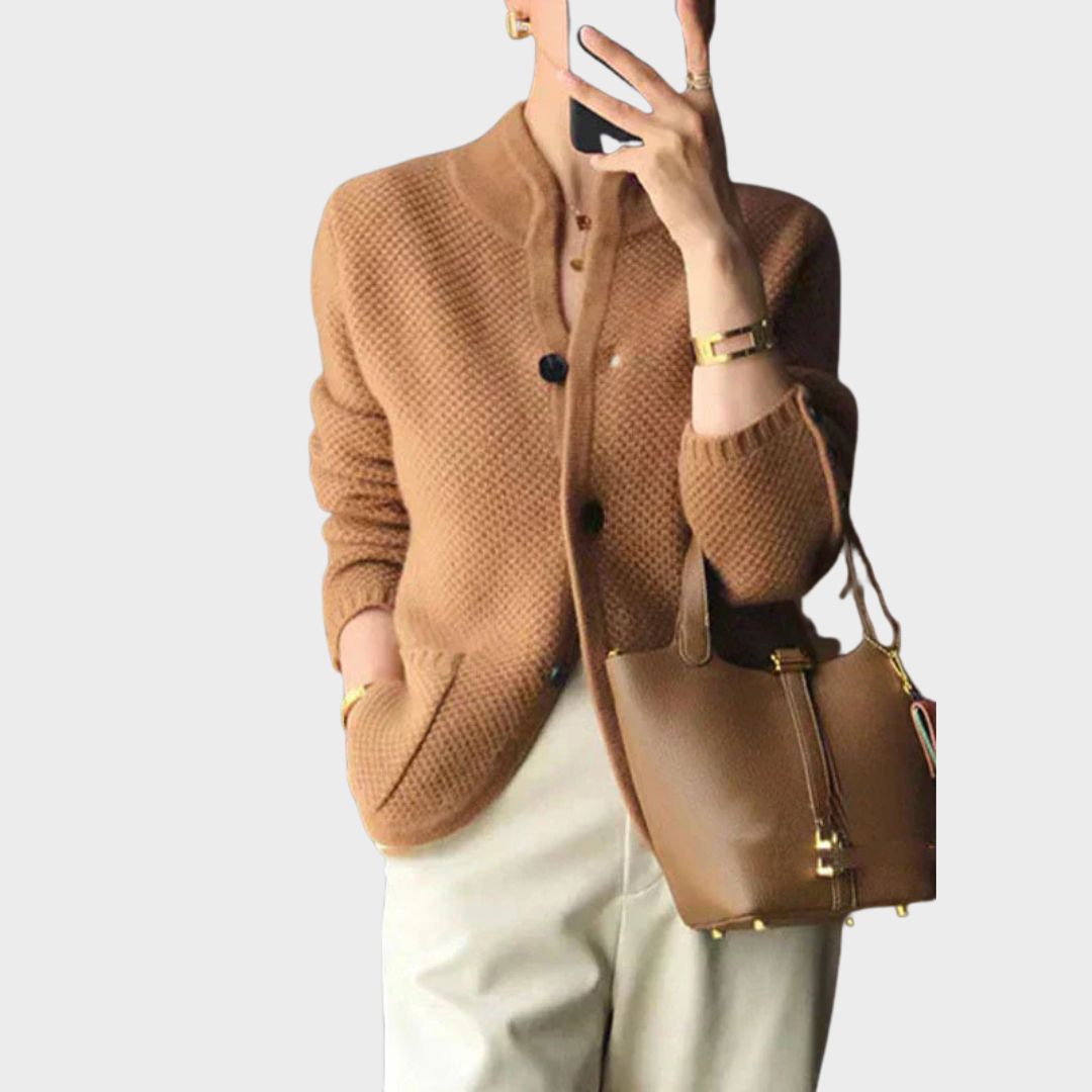 Claire - Luxurious Cashmere Cardigan
