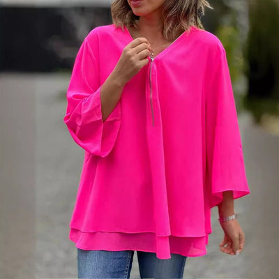 Lorelai - Elegant Chiffon Blouse