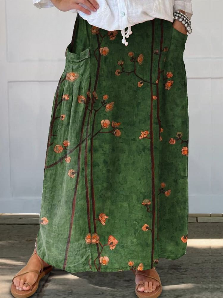 Meadow - Breezy Floral Skirt