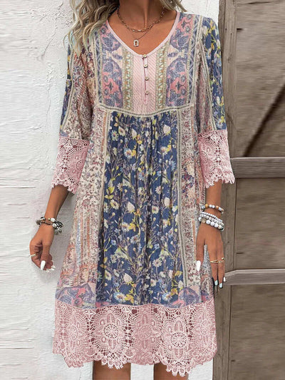 Raelynn - Effortless Boho Lace Dress