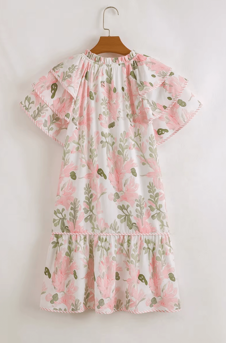 Aura - Feminine Floral Mini Dress