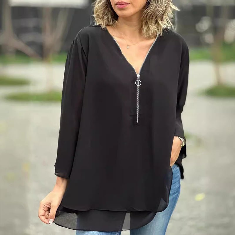 Lorelai - Elegant Chiffon Blouse