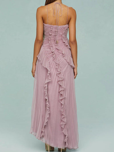 Siena - Asymmetric Pleated Dress