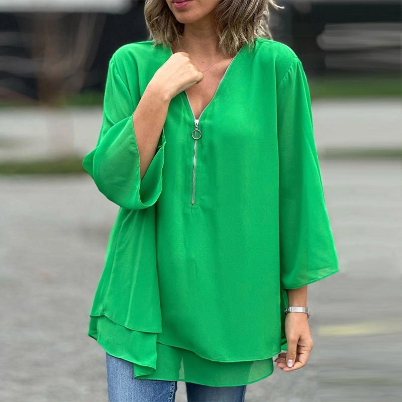 Lorelai - Elegant Chiffon Blouse