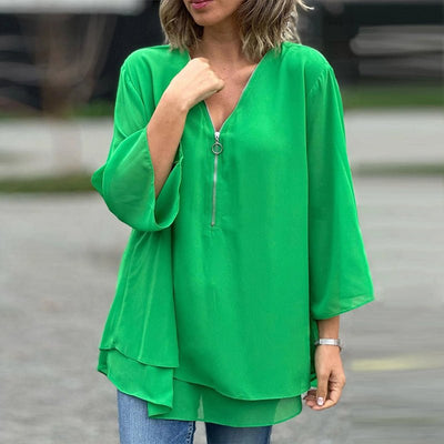 Lorelai - Elegant Chiffon Blouse