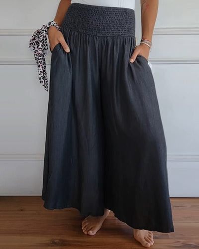 Sage - Flattering Wide-Leg Pants
