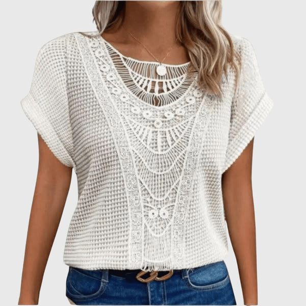Pearl - Elegant Ibiza Blouse