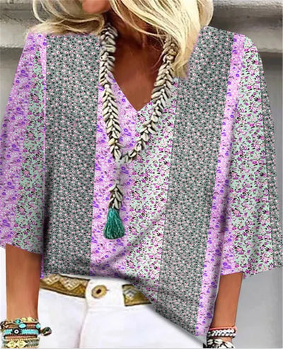 Anika - Breezy Floral Blouse