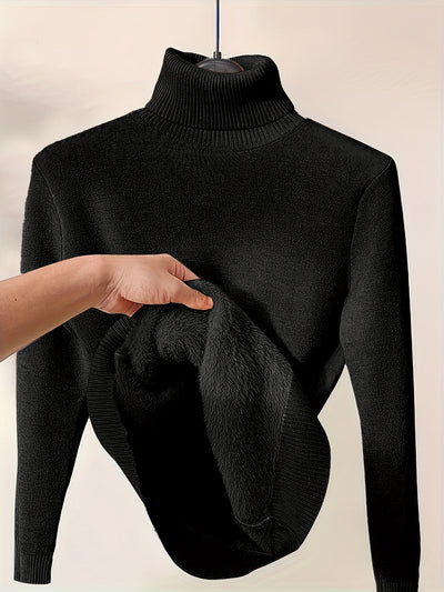 Marjorie - Cozy Turtle Neck Pullover