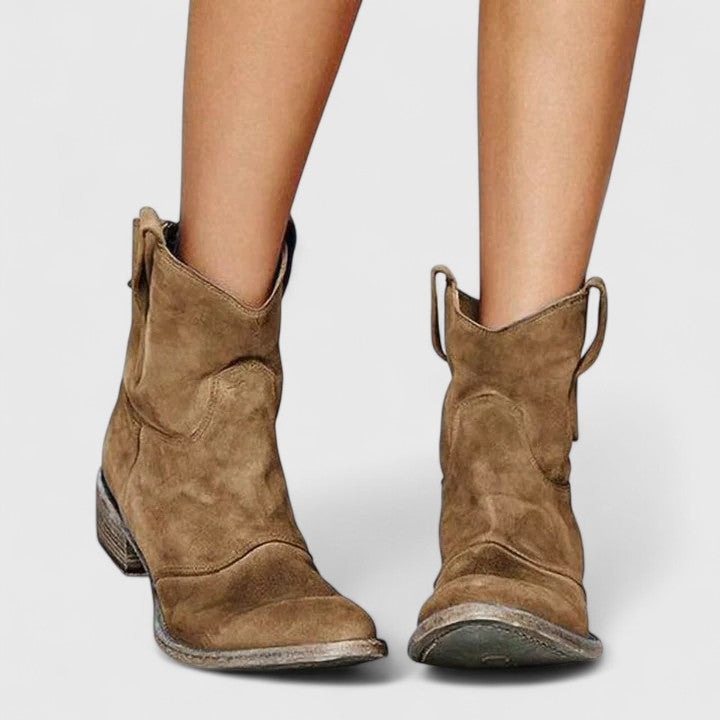 Kylenrah - Stylish Western Ankle Boots