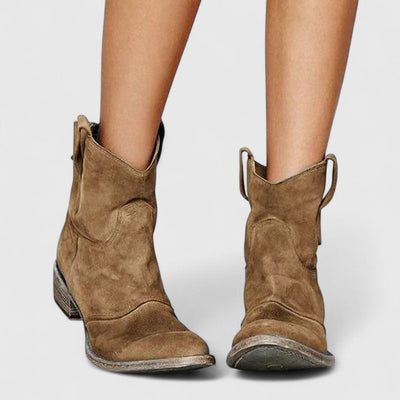 Kylenrah - Stylish Western Ankle Boots