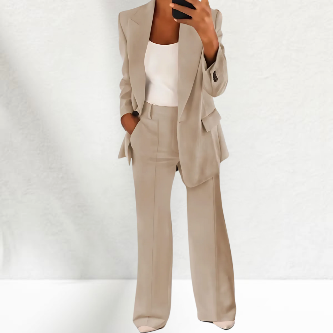 Teresa - Elegant Wide-Leg Jumpsuit