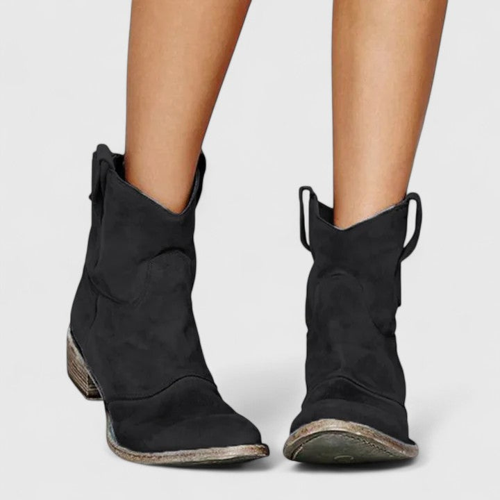 Kylenrah - Stylish Western Ankle Boots