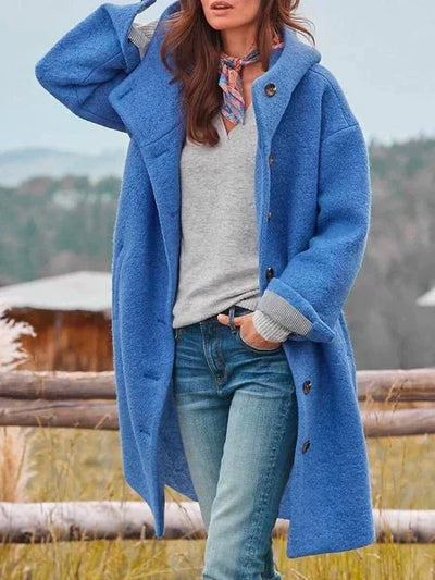 Meryl - Comfy Cotton Blend Coat