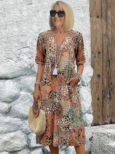 Isoldi - Effortless Elegance Midi Dress