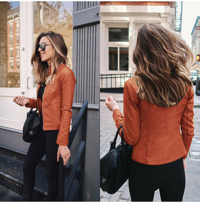Abigail - Luxurious Italian Leather Jacket