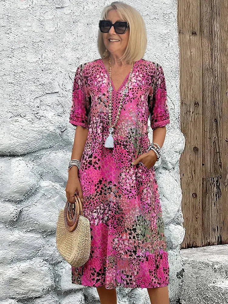 Isoldi - Effortless Elegance Midi Dress
