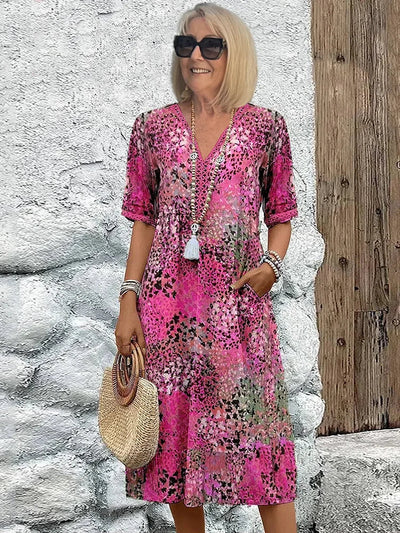 Isoldi - Effortless Elegance Midi Dress