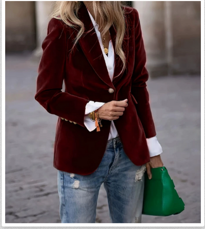Savannah - Timeless Velvet Blazer