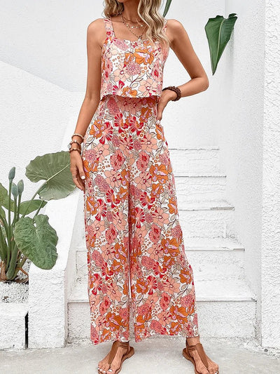 Nympha - Elegant Floral Jumpsuit