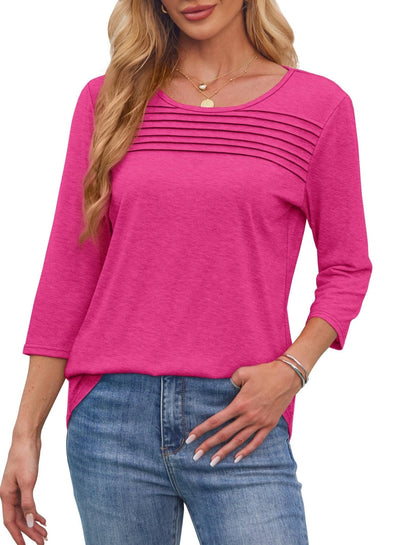 Mona - Chic V-Neck Top